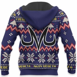 Majin Vegeta Christmas Sweater Custom Anime Dragon Ball XS12 8