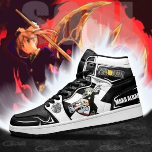 Maka Albarn Shoes Soul Eater Custom Anime Sneakers MN11 7