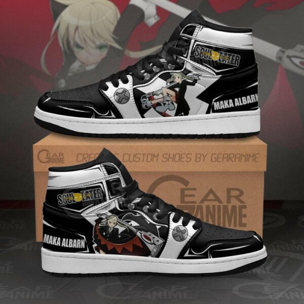 Maka Albarn Shoes Soul Eater Custom Anime Sneakers MN11 1