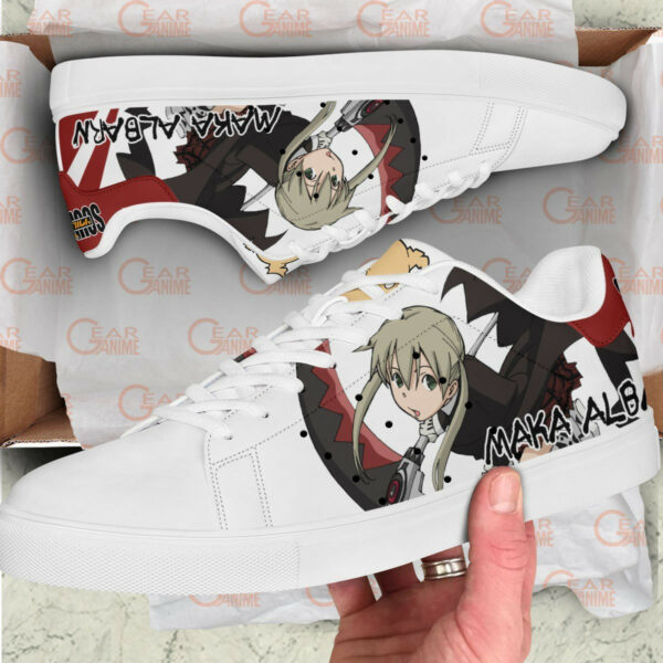 Maka Albarn Skate Shoes Custom Soul Eater Anime Sneakers 2