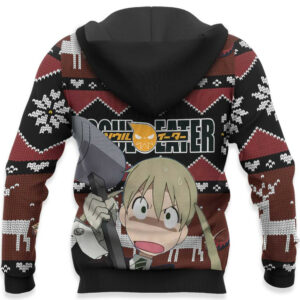 Maka Albarn Ugly Christmas Sweater Custom Anime Soul Eater XS12 8