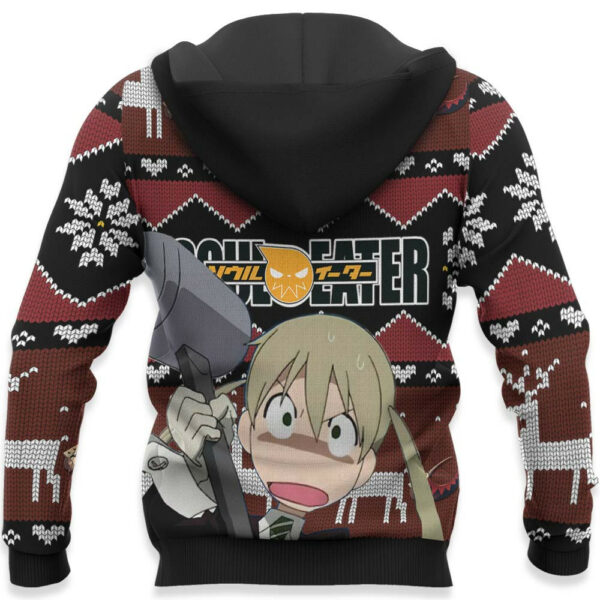 Maka Albarn Ugly Christmas Sweater Custom Anime Soul Eater XS12 4