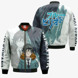 Maki Kuwana Hoodie Custom Anime Blue Period Merch Clothes 9