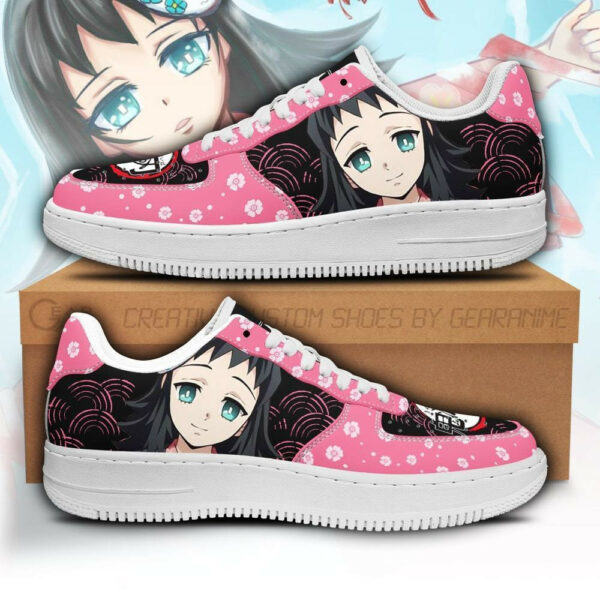 Makomo Shoes Custom Demon Slayer Anime Sneakers Fan PT05 1
