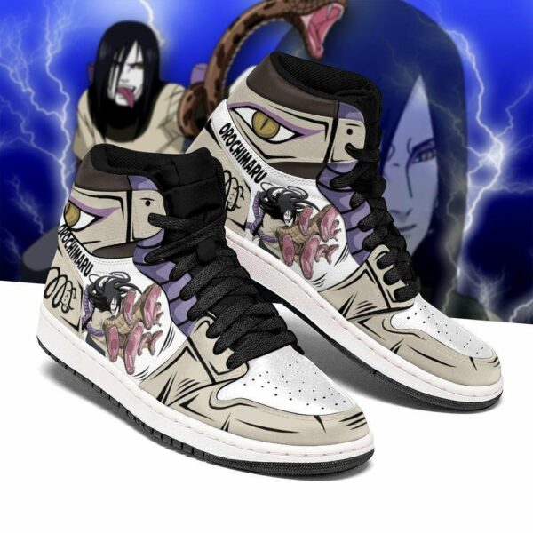 Manda Orochimaru Shoes Custom Anime Sneakers 2