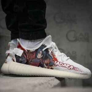 Uchiha Madara Shoes Naruto Custom Anime Sneakers SA10 5