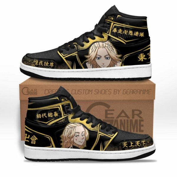 Manjiro Sano Mikey Shoes Custom Anime Tokyo Revengers Sneakers 1