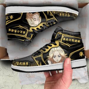 Manjiro Sano Mikey Shoes Custom Anime Tokyo Revengers Sneakers 6
