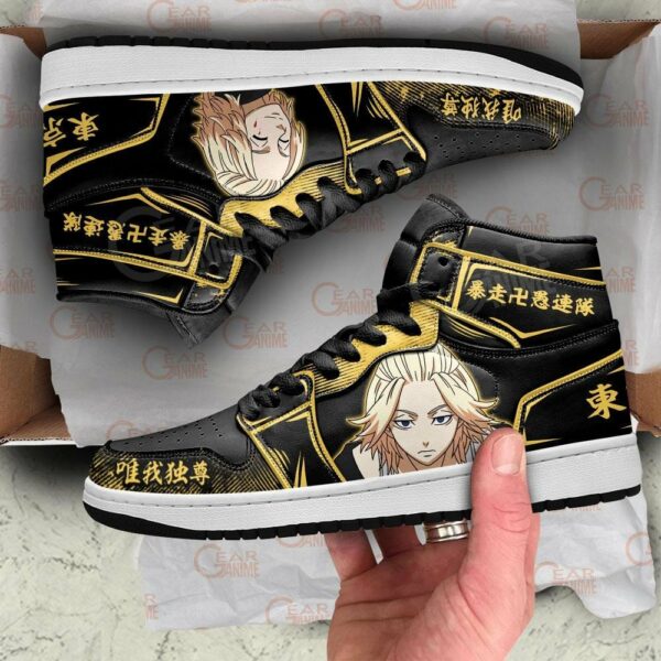 Manjiro Sano Mikey Shoes Custom Anime Tokyo Revengers Sneakers 3
