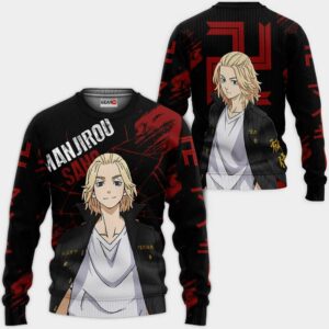 Manjirou Sano Hoodie Custom Anime Tokyo Revengers Merch Clothes 7