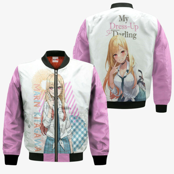 Marin Kitagawa Hoodie Custom My Dress Up Darling Anime Merch Clothes 4
