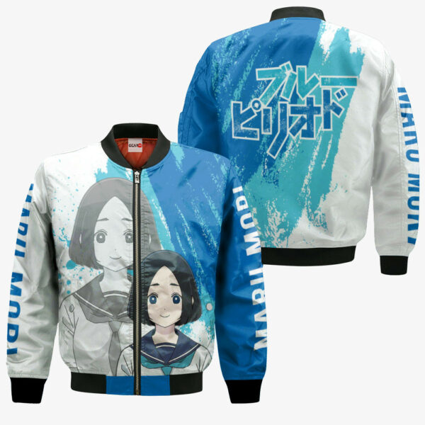 Maru Mori Hoodie Custom Anime Blue Period Merch Clothes 4