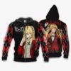 AOT Mikasa Ackerman Hoodie Shirt Attack On Titan Anime Zip Jacket 12