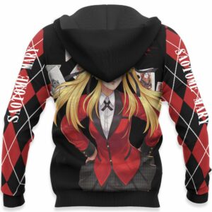 Mary Saotome Hoodie Shirt Kakegurui Anime Zip Jacket 10
