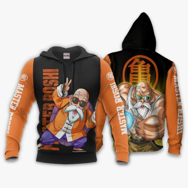 Master Roshi Shirt Hoodie Dragon Ball Anime Jacket 3