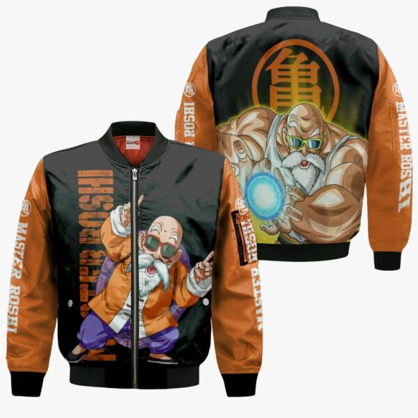 Master Roshi Shirt Hoodie Dragon Ball Anime Jacket 4