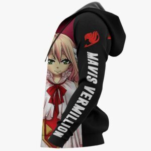 Mavis Vermillion Hoodie Fairy Tail Anime Merch Stores 11