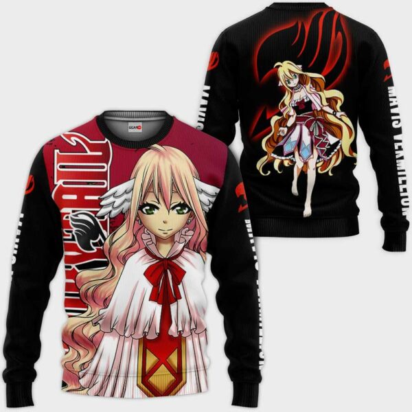 Mavis Vermillion Hoodie Fairy Tail Anime Merch Stores 2