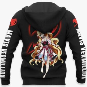 Mavis Vermillion Hoodie Fairy Tail Anime Merch Stores 10