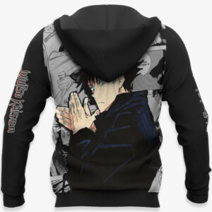 Megumi Fushiguro Hoodie Custom Jujutsu Kaisen Anime Merch Clothes Manga Style 10