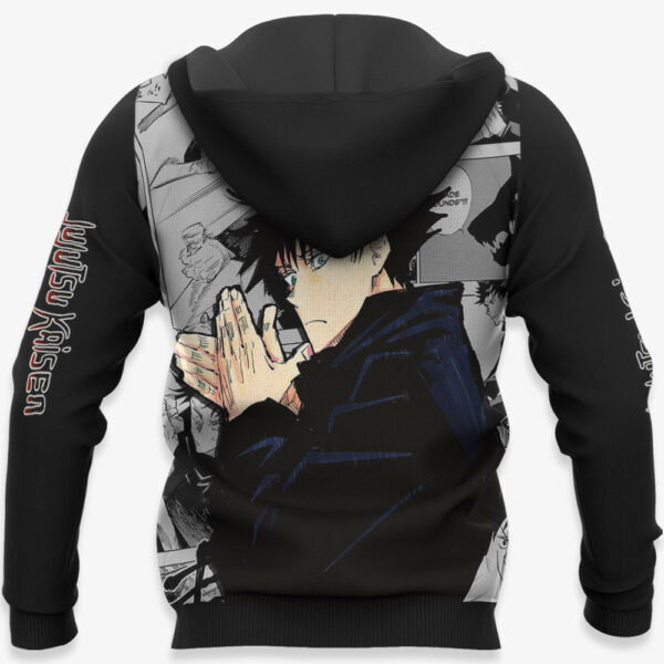 Megumi Fushiguro Hoodie Custom Jujutsu Kaisen Anime Merch Clothes Manga Style 5