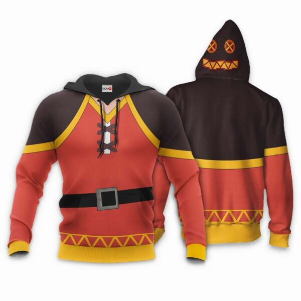 Megumin Uniform KonoSuba Hoodie Anime Jacket Shirt 3