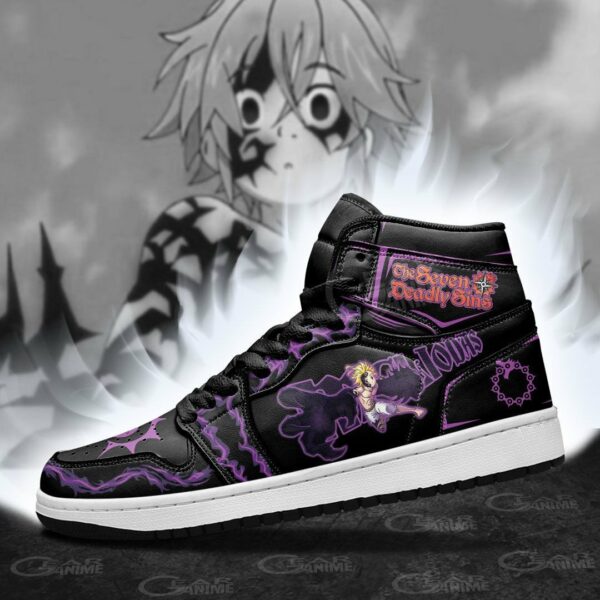 Meliodas Demon Shoes Seven Deadly Sins Anime Sneakers MN10 4