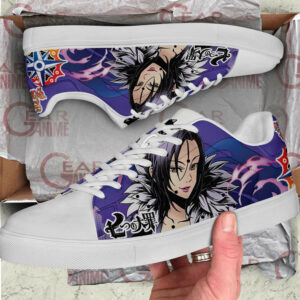 Merlin Skate Shoes The Seven Deadly Sins Anime Custom Sneakers SK10 6