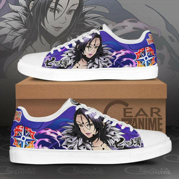 Merlin Skate Shoes The Seven Deadly Sins Anime Custom Sneakers SK10 1