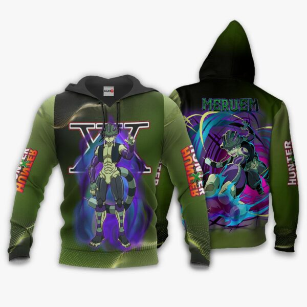 Meruem Hoodie Custom Anime HxH Merch Clothes 3