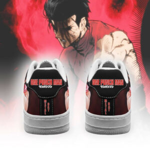 Metal Bat Shoes Custom One Punch Man Anime Sneakers Fan PT06 5