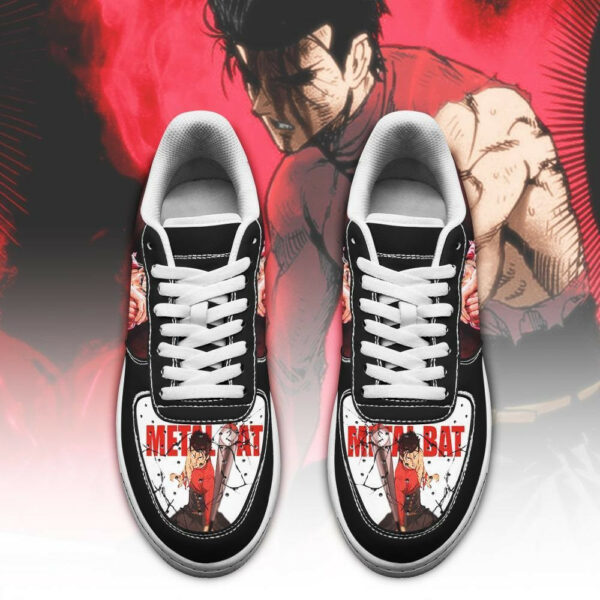 Metal Bat Shoes Custom One Punch Man Anime Sneakers Fan PT06 2