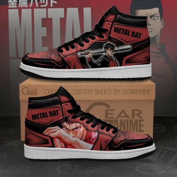Metal Bat Shoes One Punch Man Anime Custom Sneakers MN10 1