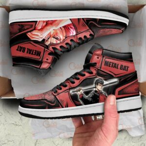 Metal Bat Shoes One Punch Man Anime Custom Sneakers MN10 8