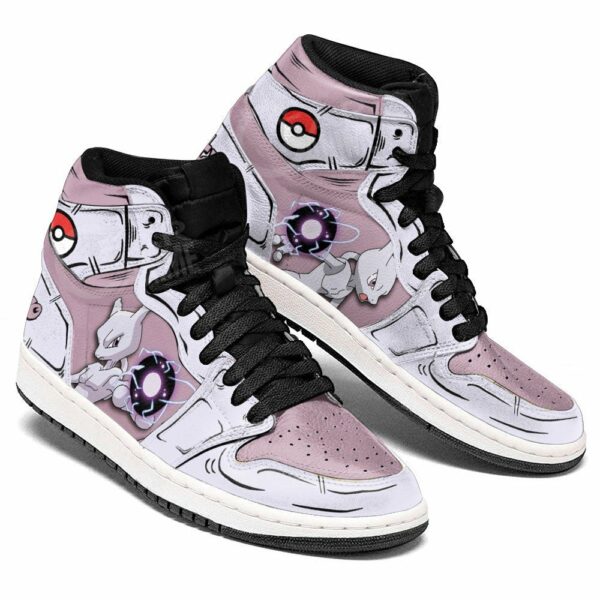 Mewtwo Shoes Custom Pokemon Anime Sneakers 3