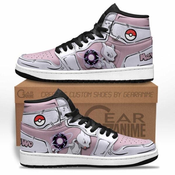 Mewtwo Shoes Custom Pokemon Anime Sneakers 1