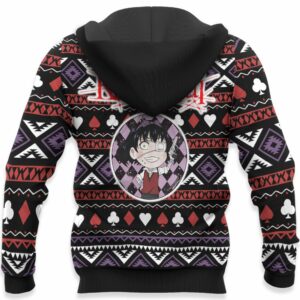 Midari Ikishima Ugly Christmas Sweater Custom Anime Kakegurui XS12 8