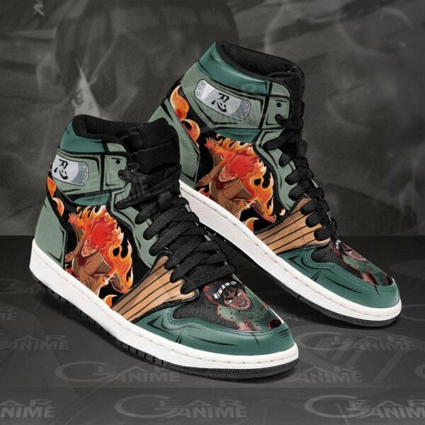 Might Guy Shoes Power Custom Anime Sneakers 2