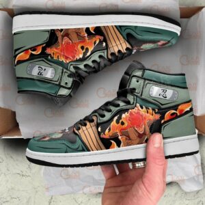 Might Guy Shoes Power Custom Anime Sneakers 6