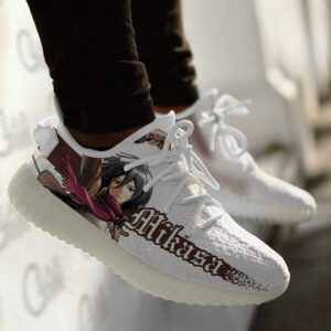 Mikasa Ackerman Shoes Attack On Titan Custom Anime Sneakers SA10 7