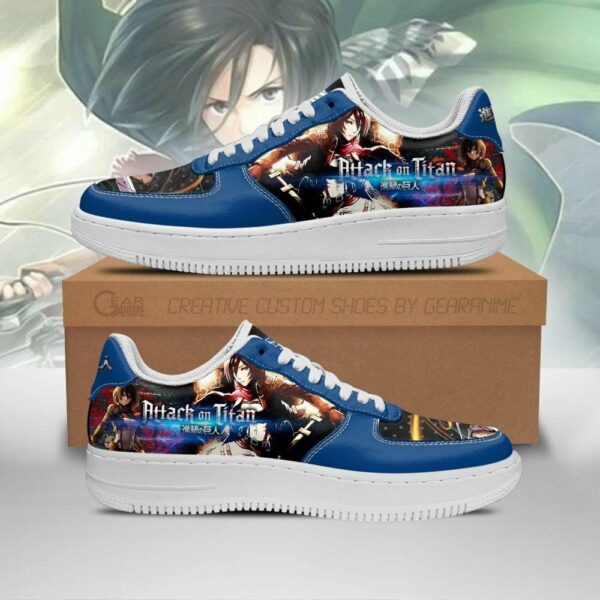 Mikasa Ackerman Attack On Titan Shoes AOT Anime Sneakers 1