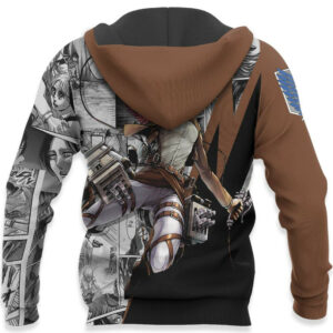 Mikasa Ackerman Hoodie Custom Attack On Titan Anime Merch Clothes Manga Style 10