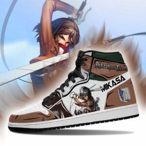 Mikasa Ackerman Shoes Attack On Titan Anime Shoes 6