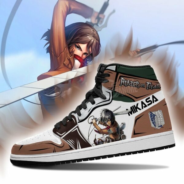 Mikasa Ackerman Shoes Attack On Titan Anime Shoes 3