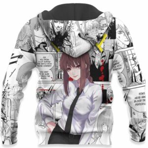 Mikima Hoodie Custom Manga Style Chainsaw Man Anime Jacket Shirt 10