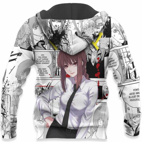 Mikima Hoodie Custom Manga Style Chainsaw Man Anime Jacket Shirt 5