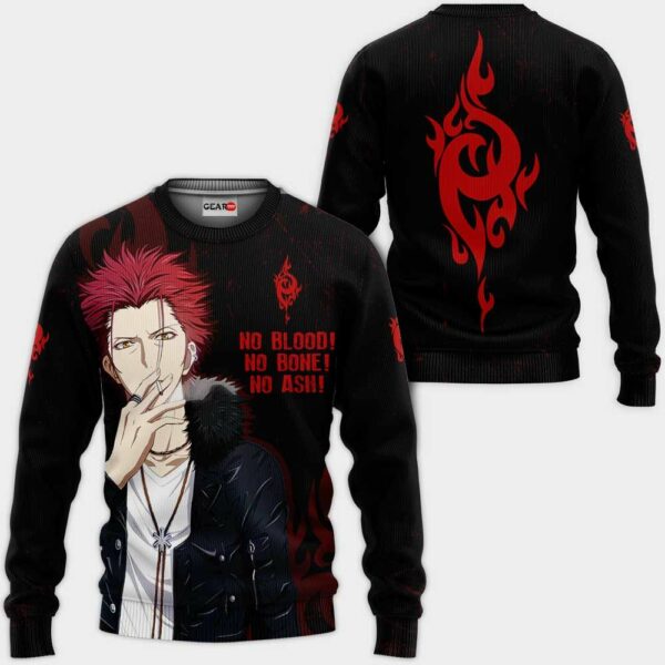 Mikoto Suoh Hoodie Homra Red Clan Custom K Project Merch 2