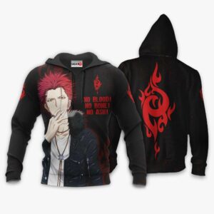 Mikoto Suoh Hoodie Homra Red Clan Custom K Project Merch 8