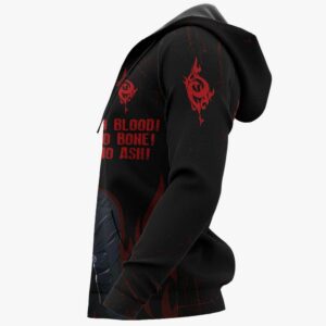 Mikoto Suoh Hoodie Homra Red Clan Custom K Project Merch 11