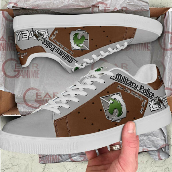 Military Police Skate Shoes Uniform Attack On Titan Anime Sneakers SK10 2